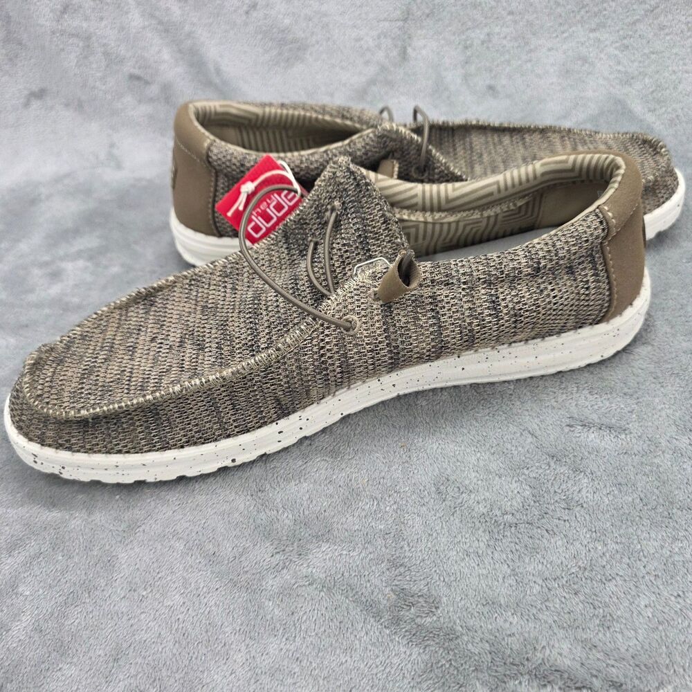 Hey Dude Men's Ultralight Wally Sox Italian Style Slip-On Shoes Size M15 - Picture 7 of 10